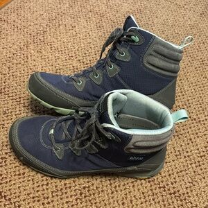 Ahnu Waterproof Purple hiking boots